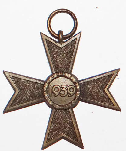 War Merit 2nd Class Cross Without Swords with Paper Award Packet