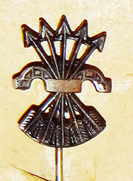 Spanish Volunteers Blue Div. Commemorative Stick Pin Spanish Volunteers Blue Div. Commemorative Stick Pin