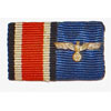 Army WW II Two Place Ribbon Bar