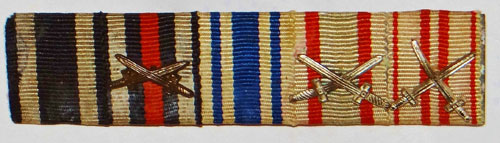 WW I Five Place Ribbon Bar