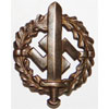 Bronze SA Sport Badge 1939-1944 Pattern