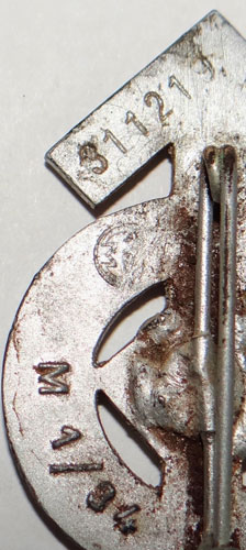 Silver Hitler Youth Proficiency Badge