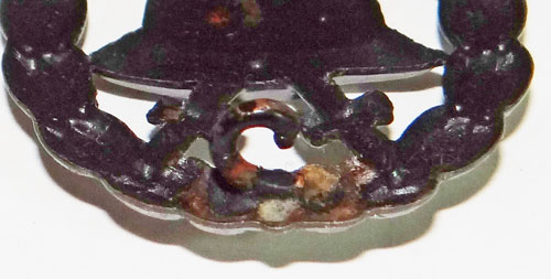 CUT OUT Black WW I German Wound Badge
