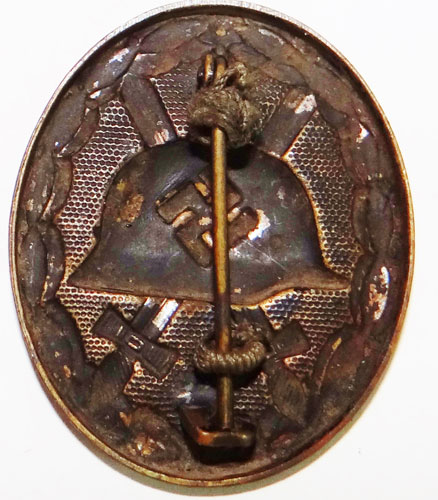 German WW II Black Wound Badge