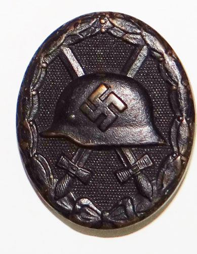 German WW II Black Wound Badge