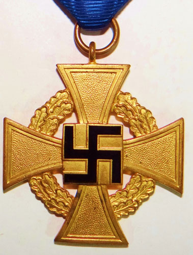 Gold 40 Year Faithful Service Cross