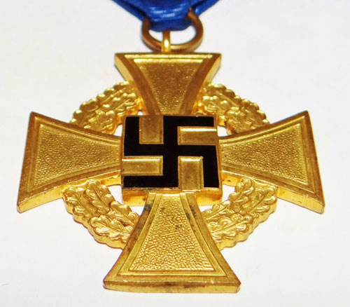 Gold 40 Year Faithful Service Cross
