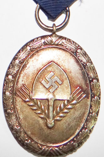 RAD Men’s Silver 12 Year Long Service Medal