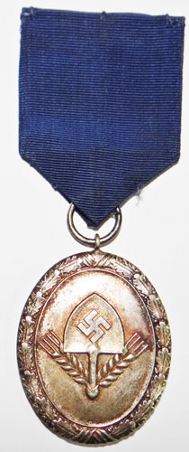 RAD Men’s Silver 12 Year Long Service Medal