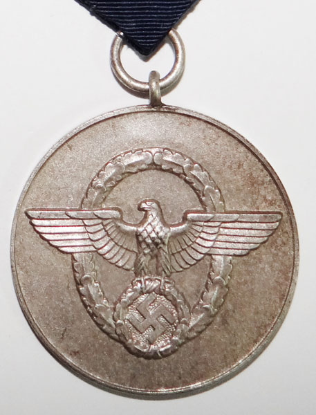 German Police 8 Year Long Service Medal German Police 8 Year Long Service Medal