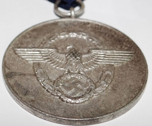German Police 8 Year Long Service Medal