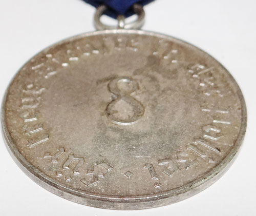 German Police 8 Year Long Service Medal