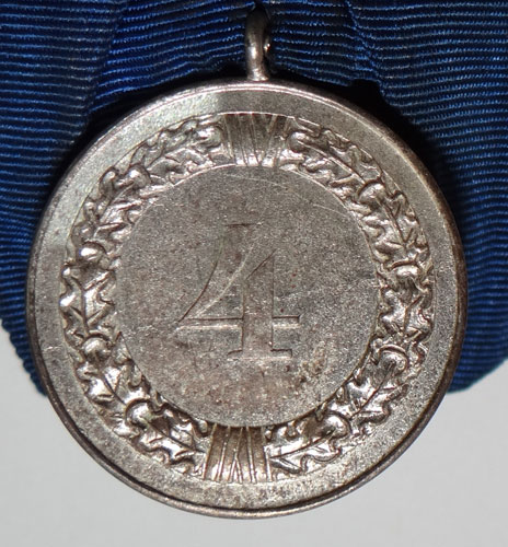 Luftwaffe Parade Mounted 4 Year Long Service Award
