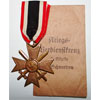 War Merit Cross 2nd Class with Swords with Award Packet