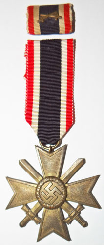 War Merit Cross 2nd Class with Swords with Ribbon Bar