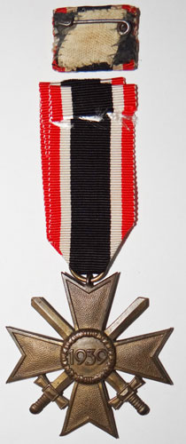 War Merit Cross 2nd Class with Swords with Ribbon Bar