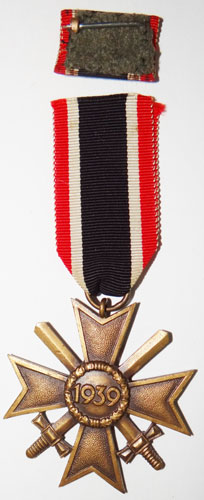 War Merit Cross 2nd Class with Swords with Ribbon Bar
