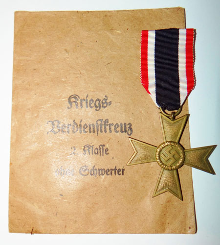 War Merit 2nd Class without Swords with Award Packet