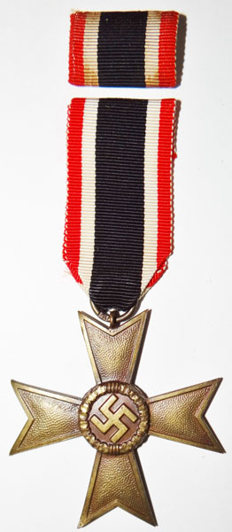 War Merit 2nd Class Cross without Swords with Ribbon Bar War Merit 2nd Class Cross without Swords with Ribbon Bar