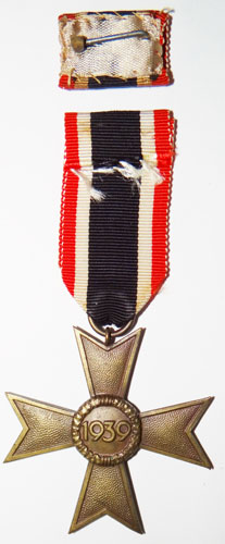 War Merit 2nd Class Cross without Swords with Ribbon Bar