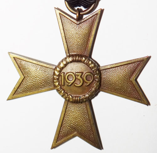 War Merit 2nd Class Cross without Swords with Ribbon Bar