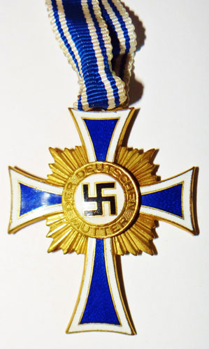 CASED Gold Mothers Cross