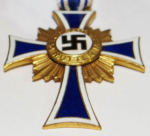 CASED Gold Mothers Cross