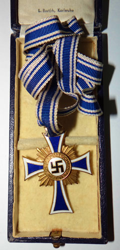 CASED Gold Mothers Cross