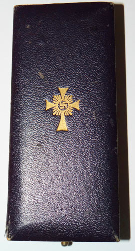 CASED Gold Mothers Cross