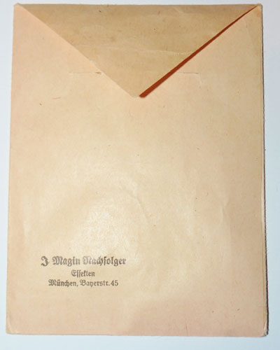 Silver Mothers Cross with Award Packet