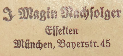 Silver Mothers Cross with Award Packet