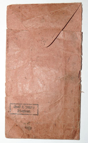 Russian Front Medal with Paper Award Packet