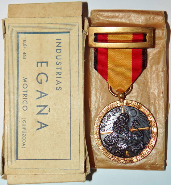 WW II Spanish Legion Condor Medal WW II Spanish Legion Condor Medal
