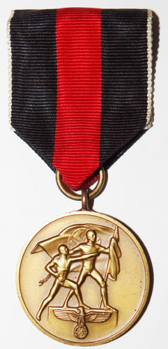 CASED Czech Annexation Commemorative Medal