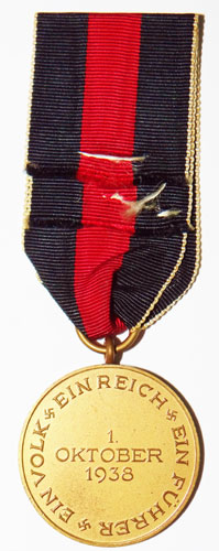 Czech Annexation Commemorative Medal