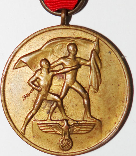 Czech Annexation Commemorative Medal