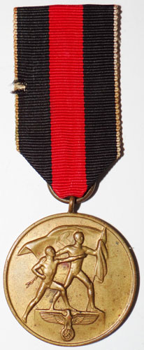 Czech Annexation Commemorative Medal