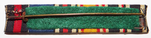 German WW I/II Six Place Army Ribbon Bar