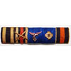 German WW I/II Five Place Ribbon Bar