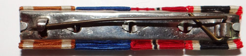 German Army WW II Four Place Ribbon Bar