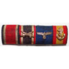 German Army WW II Four Place Ribbon Bar