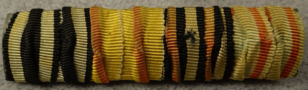 WW I Four Place Ribbon Bar WW I Four Place Ribbon Bar