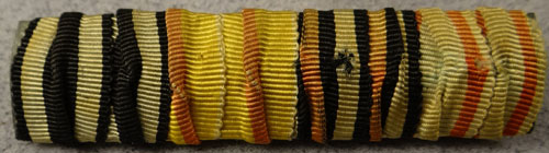 WW I Four Place Ribbon Bar