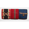 WW II German Army Three Place Ribbon Bar