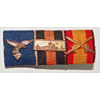 WW II German Luftwaffe Three Place Ribbon Bar