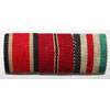 German WW II Three Place Ribbon Bar