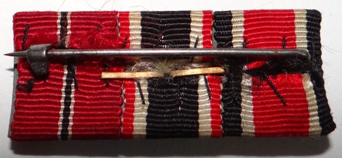 German WW II Three Place Ribbon Bar