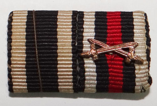 WW I German Two Place Ribbon Bar