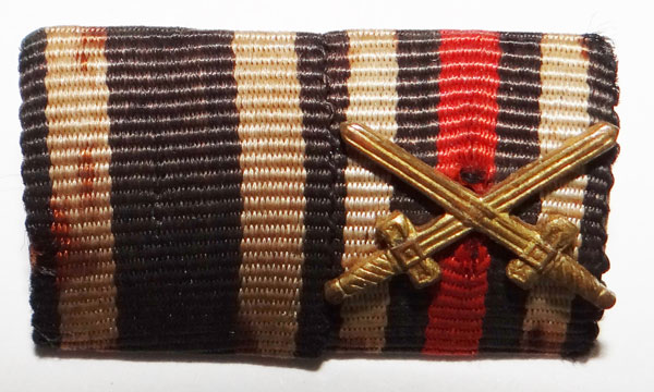 WW I German Two Place Ribbon Bar WW I German Two Place Ribbon Bar