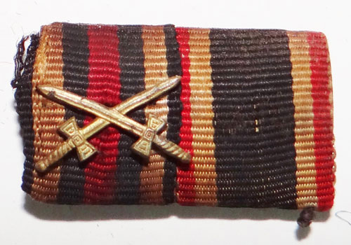 WW I /II German Two Place Ribbon Bar